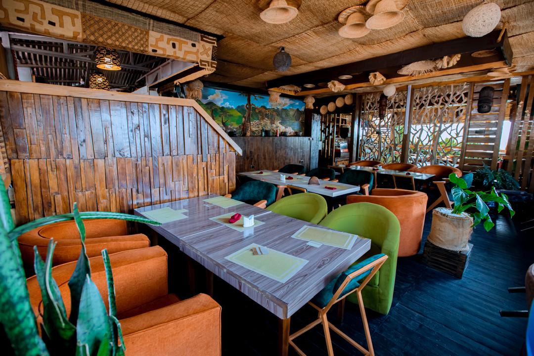 Heroes Restaurant and Coffee space in Gisenyi
